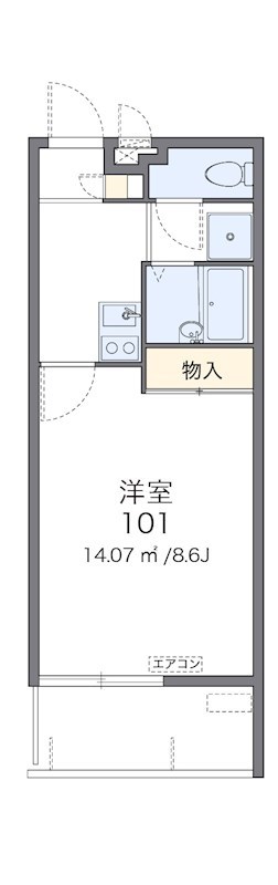 【レオネクストプランドール真嘉比の間取り】