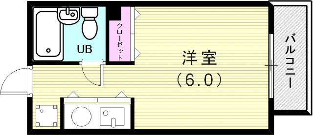 ジュネス福田の間取り