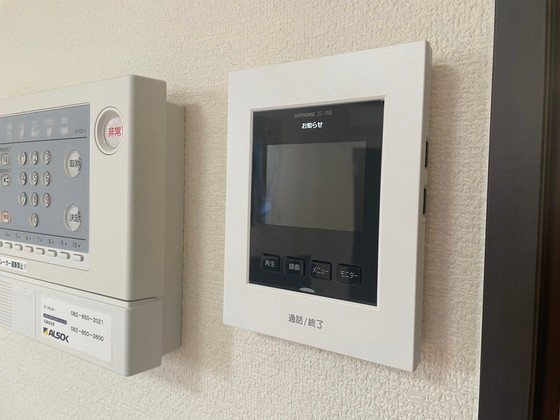 セキュリティ　※別部屋の写真です
