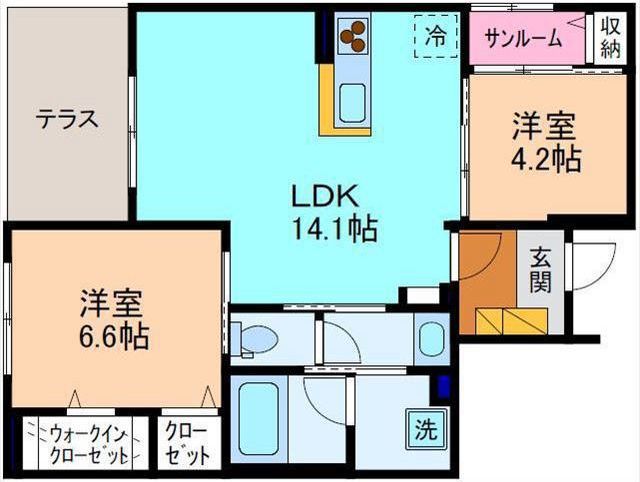 MATEY金澤の間取り