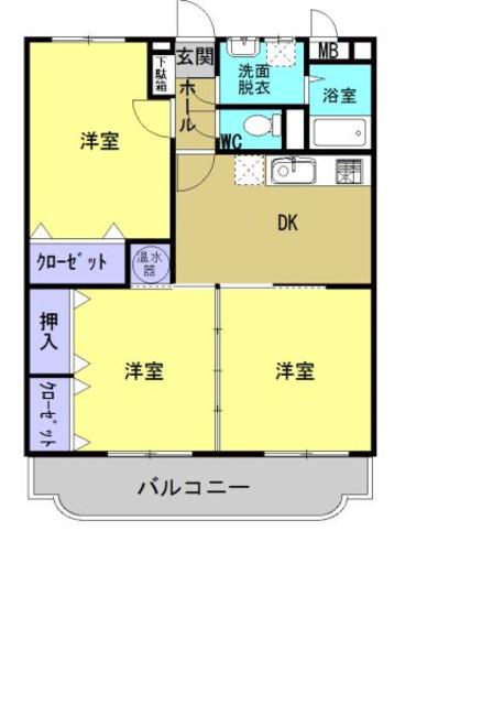 ユーミーマンション松岡の間取り