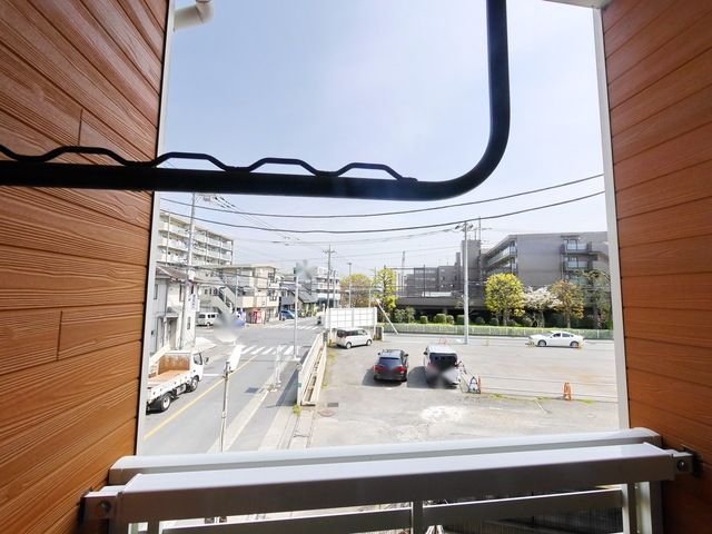 【川崎市中原区宮内のマンションの眺望】