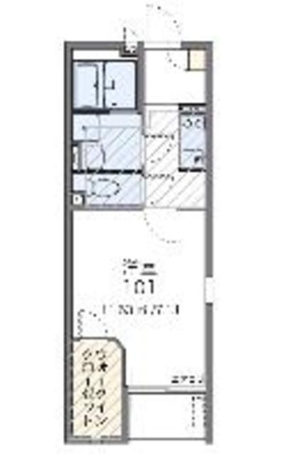 川崎市中原区宮内のマンションの間取り