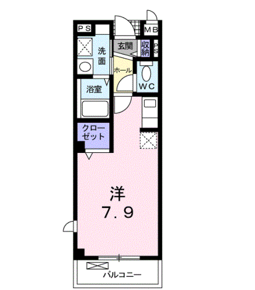 ＴＡＫＵＭＩ　２４の間取り