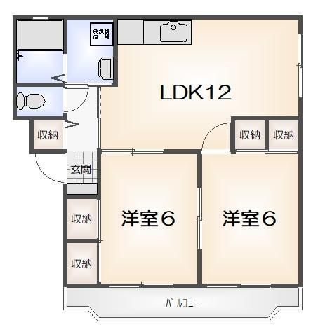 ソシア原の間取り