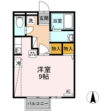 ロイヤルシャトー　A棟の間取り