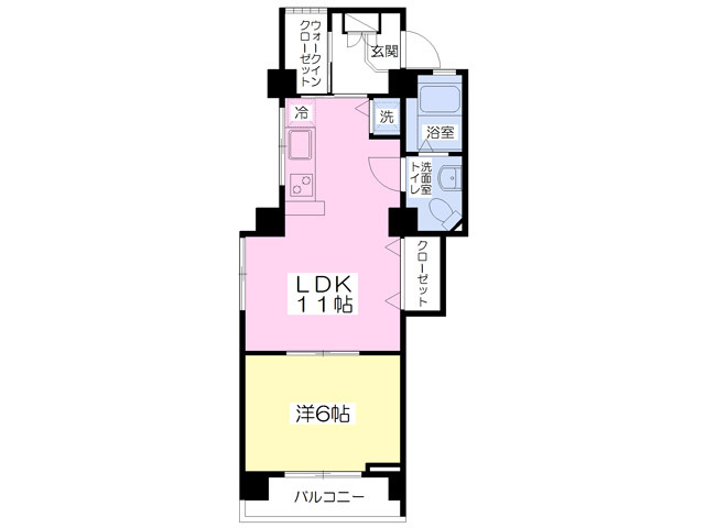 渡邉マンションの間取り