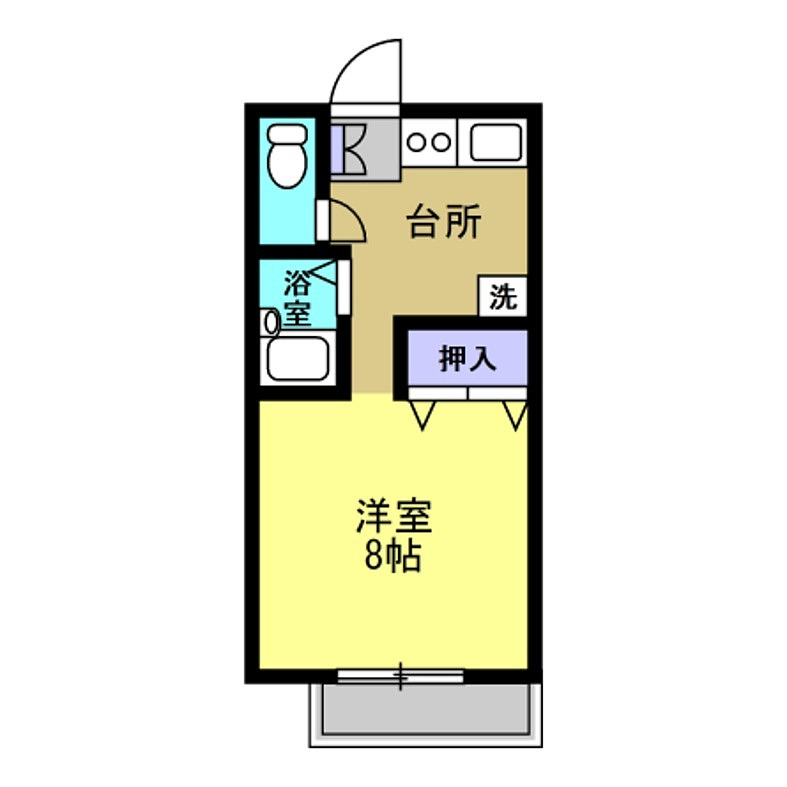 コンフォートIの間取り