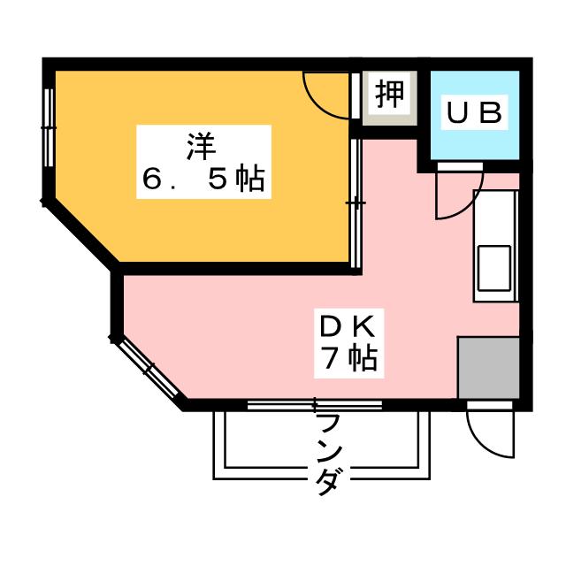 アートヒル浅田の間取り