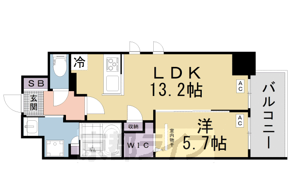 アンシャンテ岡本町の間取り