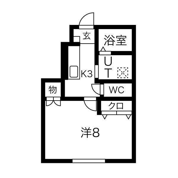 プラッツＴの間取り