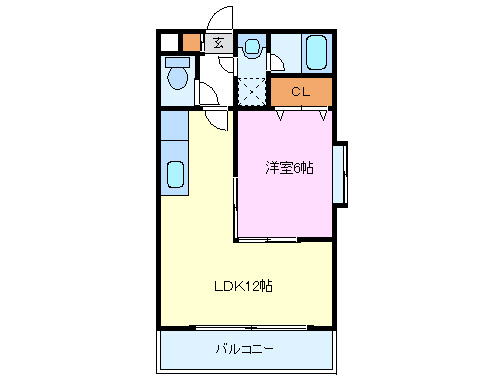 エール１９の間取り