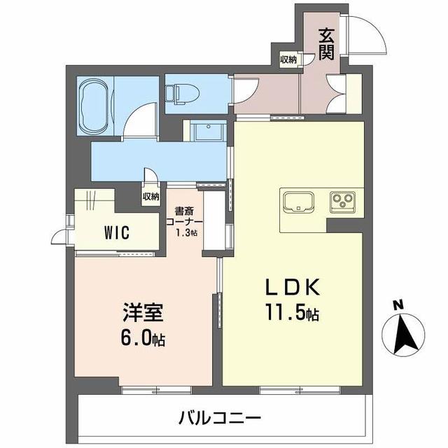 ベレオ南栄町の間取り