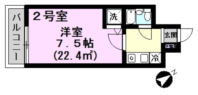 中央第１０北松戸ビルの間取り