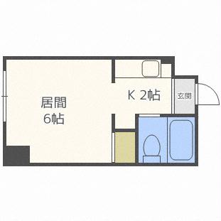 藤井ビル北14条の間取り