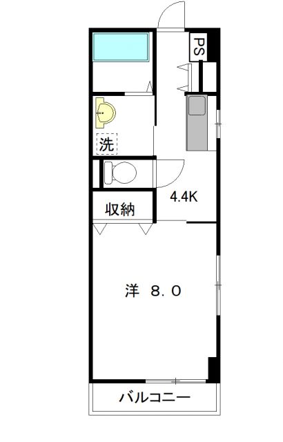 住友ハイツの間取り