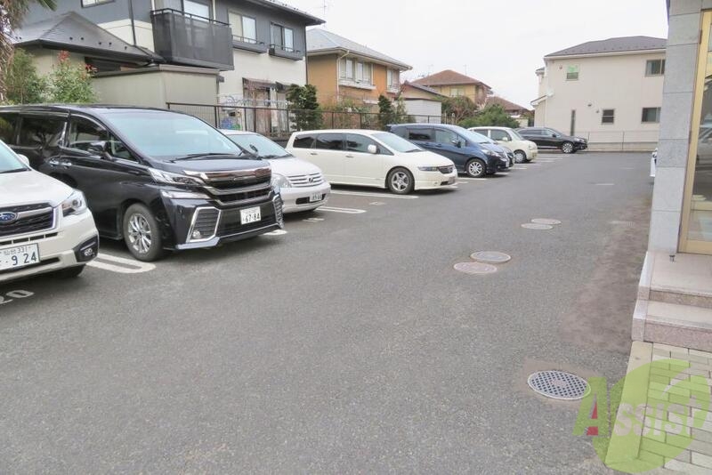 【仙台市太白区中田町のマンションの駐車場】