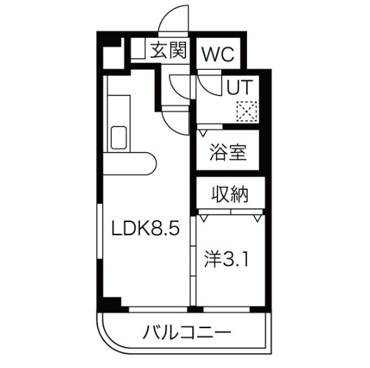 プランタン２１の間取り