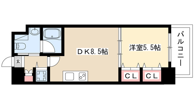 プラウランド堀田の間取り