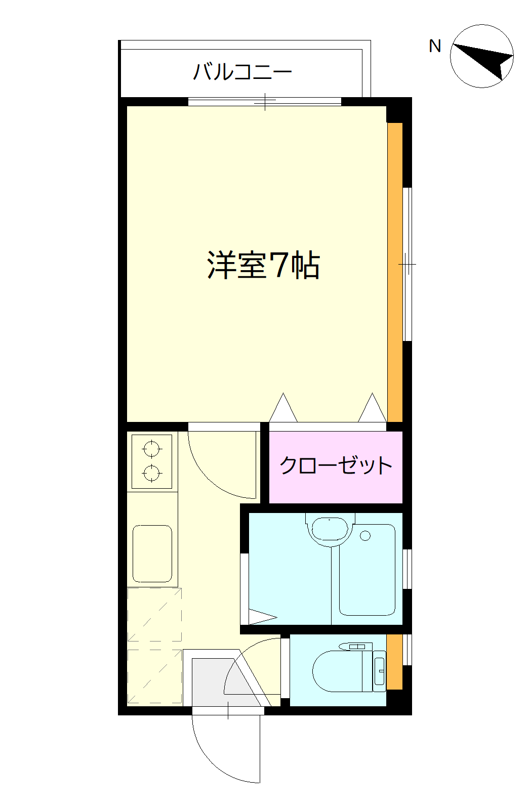 La Belle Maison（ラ ベル メゾン）の間取り