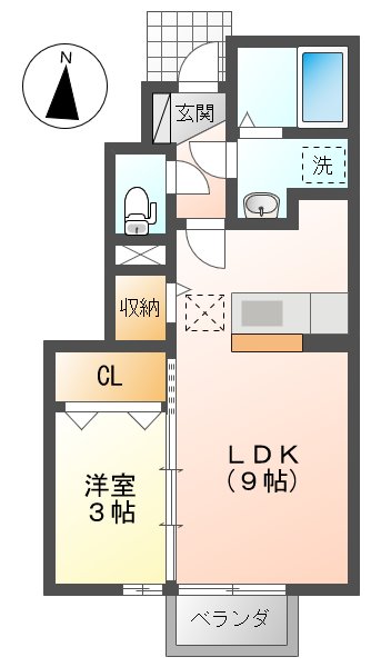 ファインビューIIの間取り