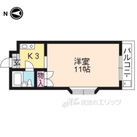 フォレスト深草の間取り