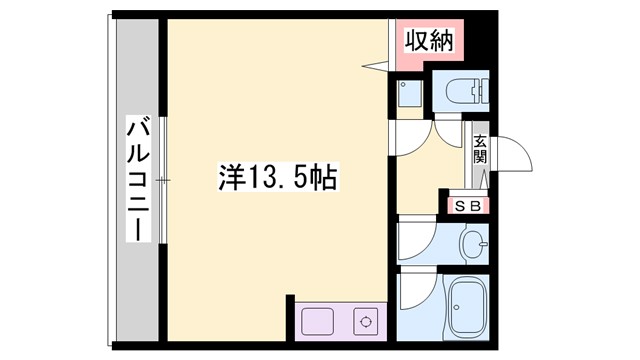 宝殿美保里ヤングパレスの間取り