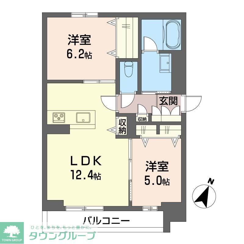 アルシオーネ由比ガ浜の間取り