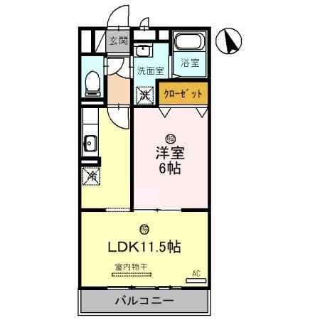 クレセントの間取り