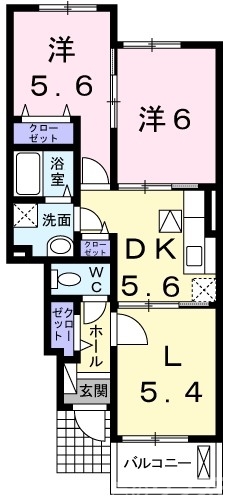 ハイム弥七の間取り