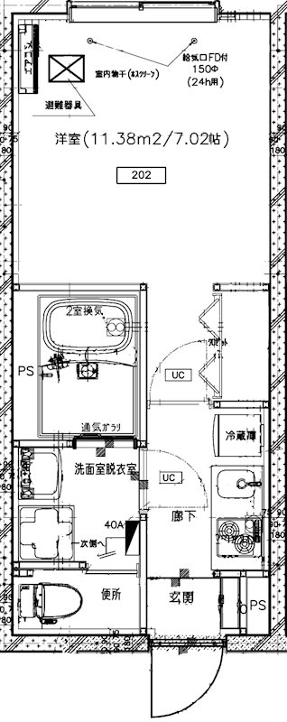 ベルシードステアー練馬の間取り