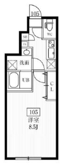 アーバンパーク宮前平　ＥＡＳＴの間取り