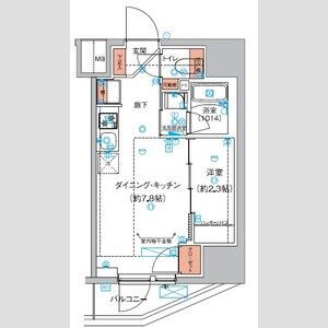 豊島区巣鴨のマンションの間取り