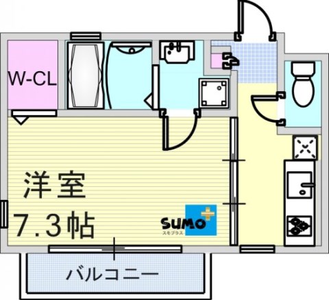 コンフォート・ヴィラの間取り