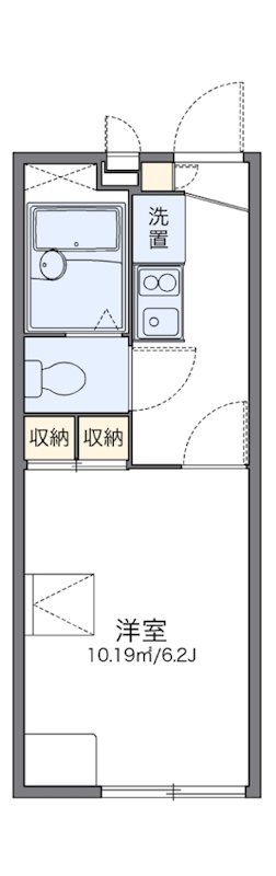 レオパレス和泉IIの間取り