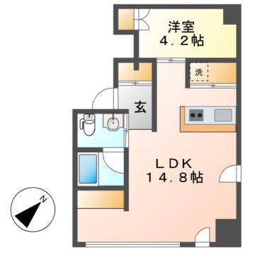 コレクション名駅IIIの間取り