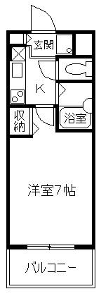 サンロード・スクエア・ショウワの間取り