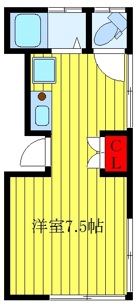 マロン　プラッツの間取り