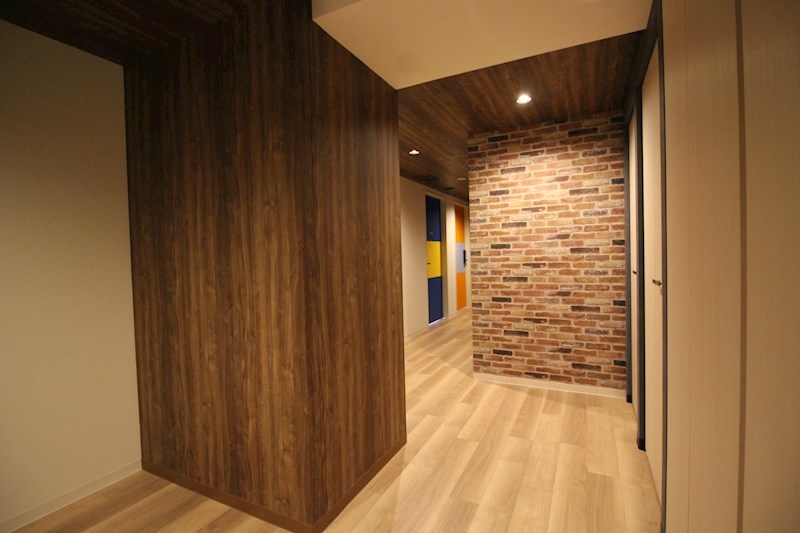 玄関　205号室ユニット玄関