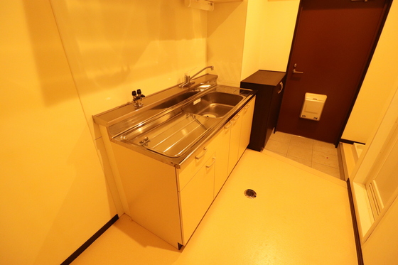 キッチン　※別号室の写真です。