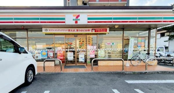 コンビニ　セブンイレブン 宮崎一の宮町店（コンビニ）まで457m
