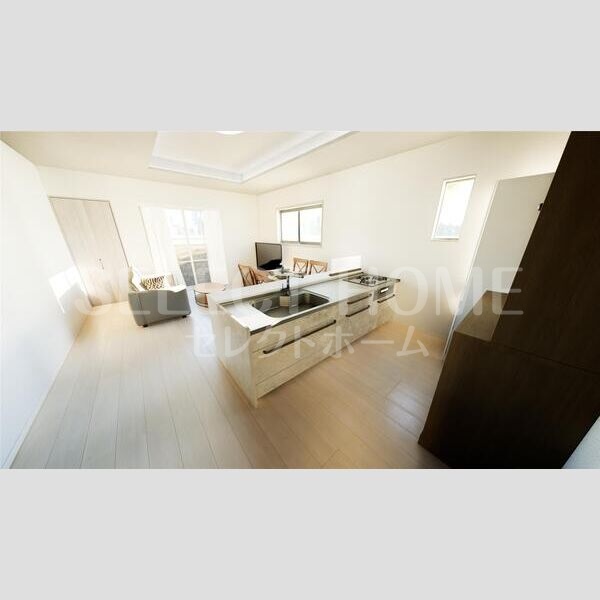 キッチン　コンパクトなキッチンで掃除もラクラク イメージ