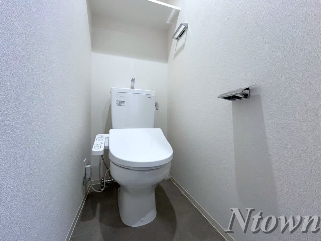トイレ　ゆったりとした空間のトイレです