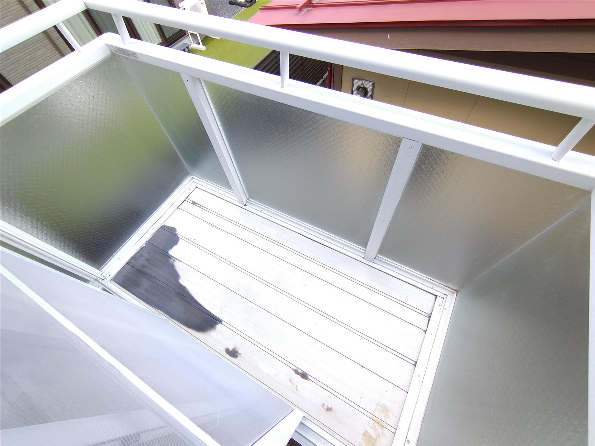 バルコニー　洗濯物の外干し出来ます☆