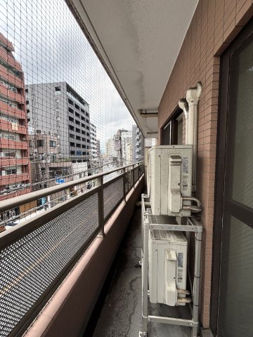 バルコニー　３階からの眺望です。