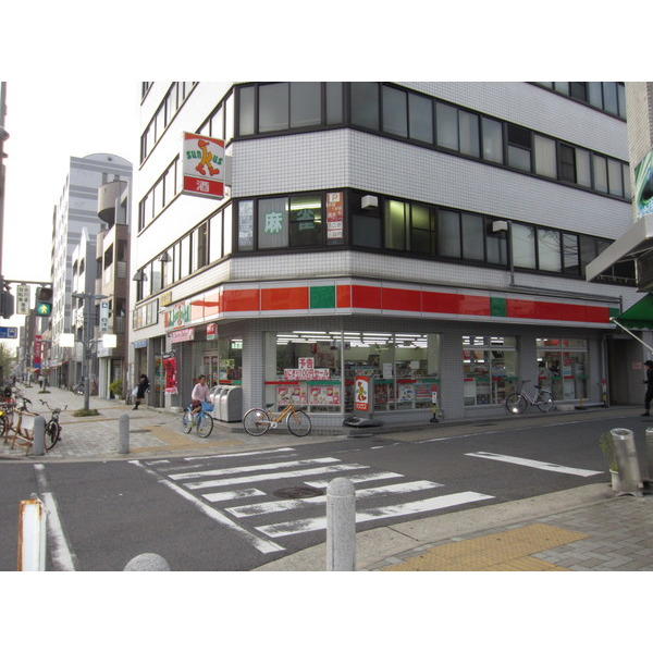 コンビニ　サンクス東山公園駅前店（コンビニ）まで383m