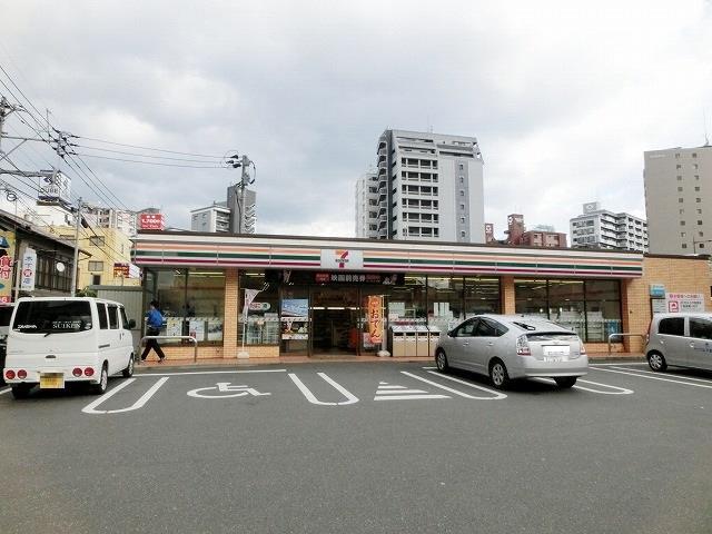 コンビニ　セブンイレブン小倉馬借3丁目店（コンビニ）まで450m