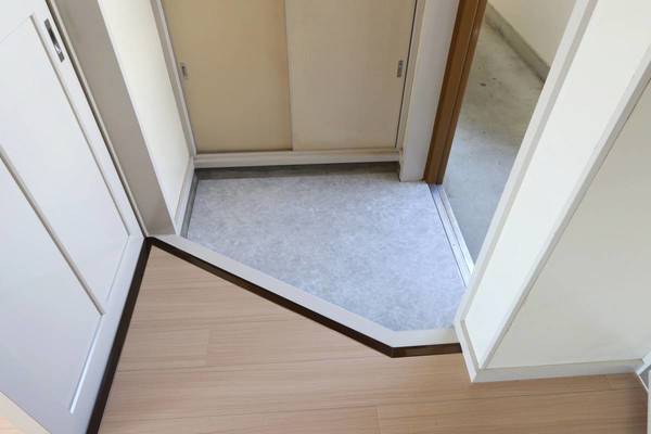 玄関　ビレッジハウスの同一物件・同一タイプの間取りの写真です