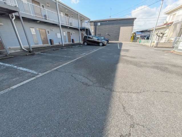 駐車場　眺望