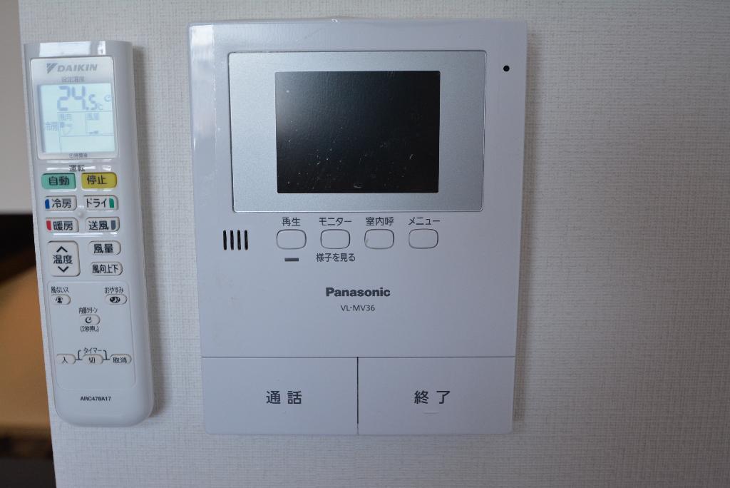 セキュリティ　カメラ付インターホン